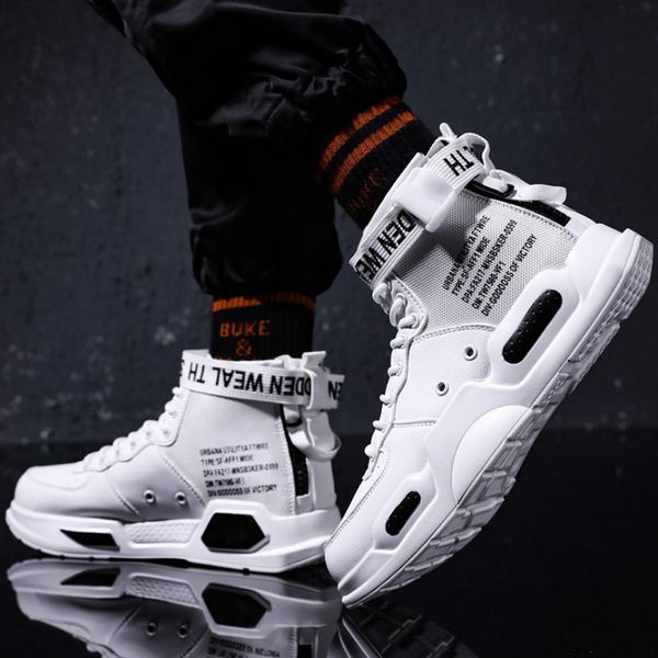 dress shoes men pu leather sneakers comfortable high casual business shoes construction indestructible skateboarding footwear zapatillas 221, Black
dress shoes men pu leather sneakers comfortable high casual business shoes construction indestructible skateboarding footwear zapatillas 221, Black