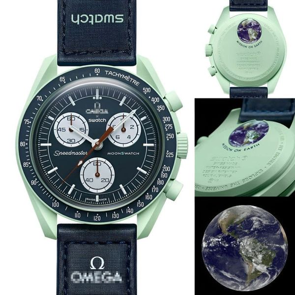 bioceramic mens moonswatch quartz watches full function chronograph mission to mercury swatchity nylon luxury mars watch limited edition mas, Slivery;brown
bioceramic mens moonswatch quartz watches full function chronograph mission to mercury swatchity nylon luxury mars watch limited edition mas, Slivery;brown