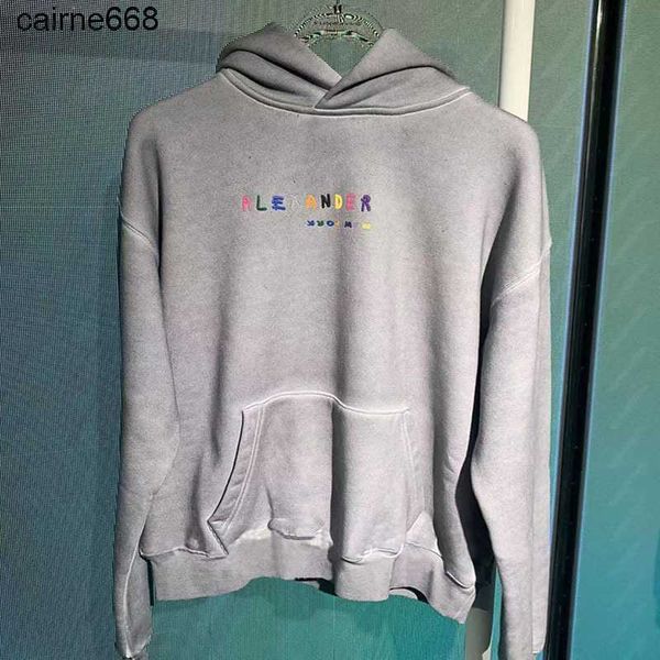 designer women's hoodies sweatshirts new dense fleece colorful letter hooded coat loose alexanders men's women's worn wangs, Black
designer women's hoodies sweatshirts new dense fleece colorful letter hooded coat loose alexanders men's women's worn wangs, Black