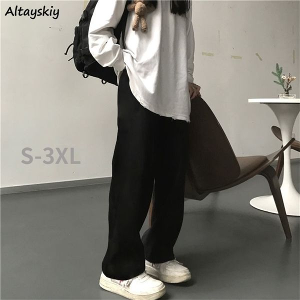 womens pants capris wide leg pants women basic allmatch studens harajuku classic baggy solid fashion ins mujer pantalones 221007, Black;white
womens pants capris wide leg pants women basic allmatch studens harajuku classic baggy solid fashion ins mujer pantalones 221007, Black;white