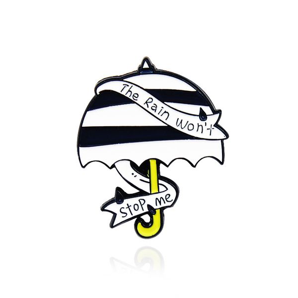 cartoon umbrella shaped brooches for women red wine lapel pins letter silk ribbon enamel paint badges denim shirt gift bag accessories colla, Gray
cartoon umbrella shaped brooches for women red wine lapel pins letter silk ribbon enamel paint badges denim shirt gift bag accessories colla, Gray