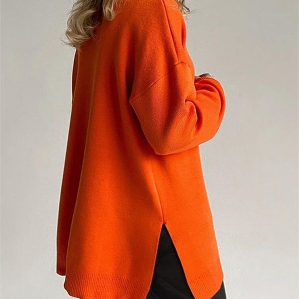 women's knits tees knitted split women's turtleneck sweater oversized casual ladies pullover jumpers winter long sleeve female swe, White
women's knits tees knitted split women's turtleneck sweater oversized casual ladies pullover jumpers winter long sleeve female swe, White