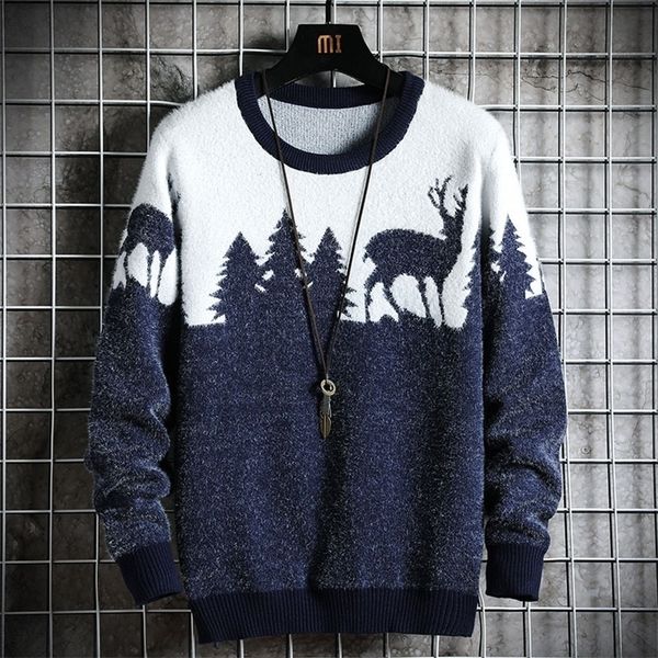 mens sweaters autumn winter christmas sweater men pullovers deer print knitted sweaters man woman funny christmas sweater 221007, White;black
mens sweaters autumn winter christmas sweater men pullovers deer print knitted sweaters man woman funny christmas sweater 221007, White;black