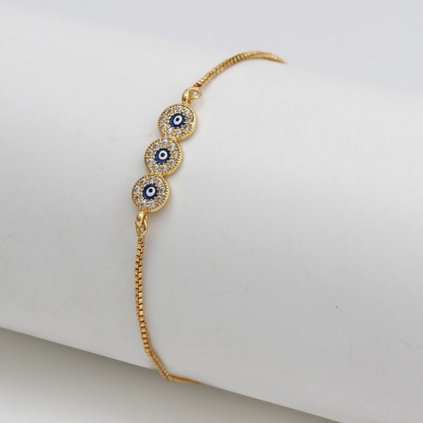s3240 luckey turkish evil eye charm bracelet for women enamel blue eyes adjustable chain bracelets, Golden;silver
s3240 luckey turkish evil eye charm bracelet for women enamel blue eyes adjustable chain bracelets, Golden;silver