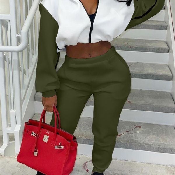 womens two piece pants lw crop zipper design pants set autumn winter women turndown collar two piece ribbed tracksuits spring long sleeve sw, White
womens two piece pants lw crop zipper design pants set autumn winter women turndown collar two piece ribbed tracksuits spring long sleeve sw, White