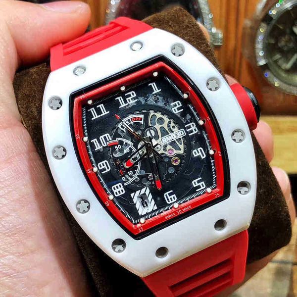 multi-function superclone watch designer luxury mens mechanics es richa milles wristwatch white ceramic men's leisure personalized auto, Slivery;brown
multi-function superclone watch designer luxury mens mechanics es richa milles wristwatch white ceramic men's leisure personalized auto, Slivery;brown