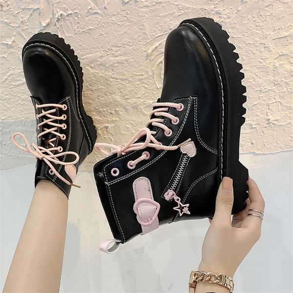 boots 2022 british style short platform womens thin single cute kawaii pink love ankle goth chelsea 221007, Black
boots 2022 british style short platform womens thin single cute kawaii pink love ankle goth chelsea 221007, Black