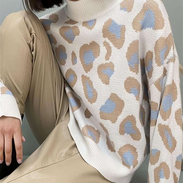 women's knits tees winter women's sweater leopard print animal basic white turtleneck oversize jumper vintage warm knitted sweater
women's knits tees winter women's sweater leopard print animal basic white turtleneck oversize jumper vintage warm knitted sweater