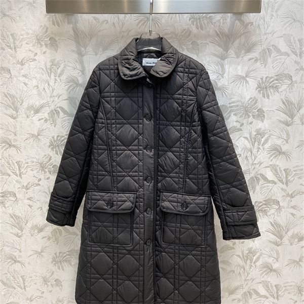 womens down parkas winter womens long cotton padded jacket lapel back belt coat diamond lattice split back button casual females parkas 2210, Black
womens down parkas winter womens long cotton padded jacket lapel back belt coat diamond lattice split back button casual females parkas 2210, Black