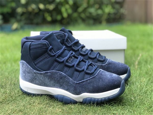 11 velvet midnight navy mens basketball shoes 11s metallic silver-white outdoor sports sneakers with original box ar0715-441 us 7-13
11 velvet midnight navy mens basketball shoes 11s metallic silver-white outdoor sports sneakers with original box ar0715-441 us 7-13
