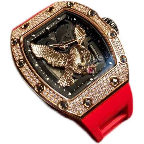 multi-function superclone watches wristwatch luxury richa milles designer business leisure diamond studded sky star eagle men's automat, Slivery;golden
multi-function superclone watches wristwatch luxury richa milles designer business leisure diamond studded sky star eagle men's automat, Slivery;golden
