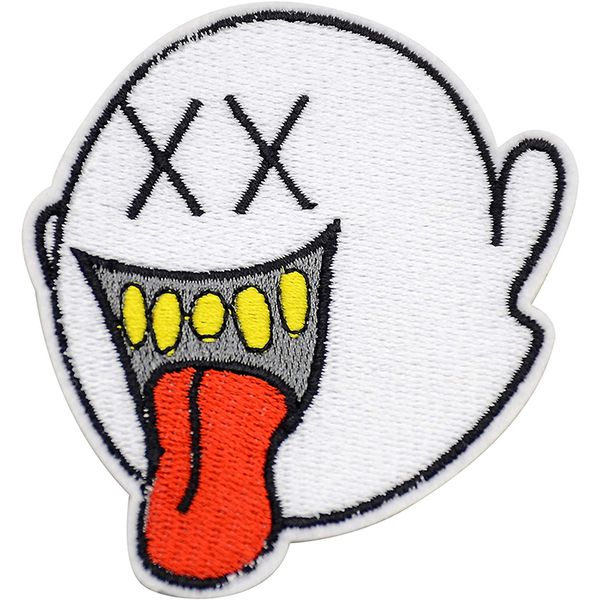 funny ghost halloween patches sewing notions cartoon embroidery iron on for clothing shirts hats custom patch, Black
funny ghost halloween patches sewing notions cartoon embroidery iron on for clothing shirts hats custom patch, Black