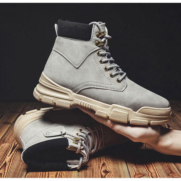 boots men boots leather lace up platform sneakers hiking comfortable boot winter keep warm ankle boots zapatillas hombre 221008, Black
boots men boots leather lace up platform sneakers hiking comfortable boot winter keep warm ankle boots zapatillas hombre 221008, Black