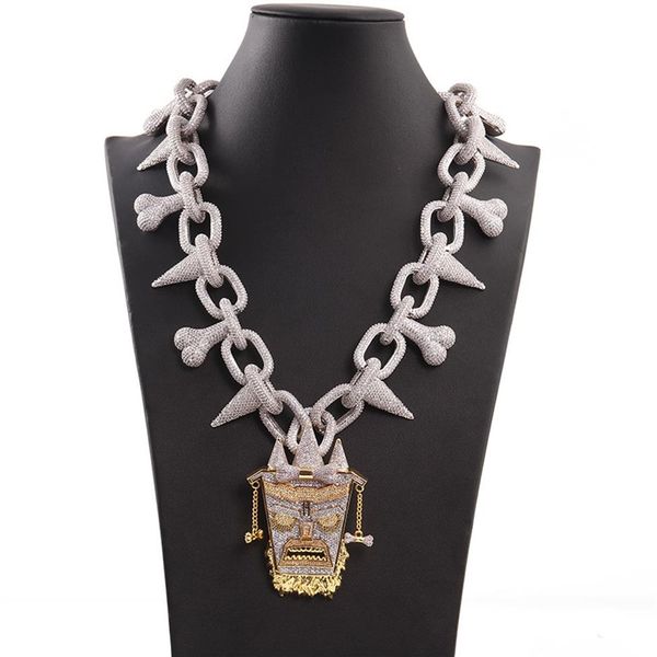 mens iced out hip hop chain pendants luxury designer jewelry men diamond necklace big pendant bling king charms rapper cuban link 227h, Silver
mens iced out hip hop chain pendants luxury designer jewelry men diamond necklace big pendant bling king charms rapper cuban link 227h, Silver