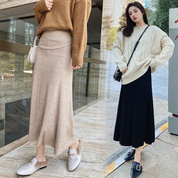 skirts 2508 autumn winter thicken cashmere knitted maternity elastic waist belly a line long clothes for pregnant women 221008, Black
skirts 2508 autumn winter thicken cashmere knitted maternity elastic waist belly a line long clothes for pregnant women 221008, Black