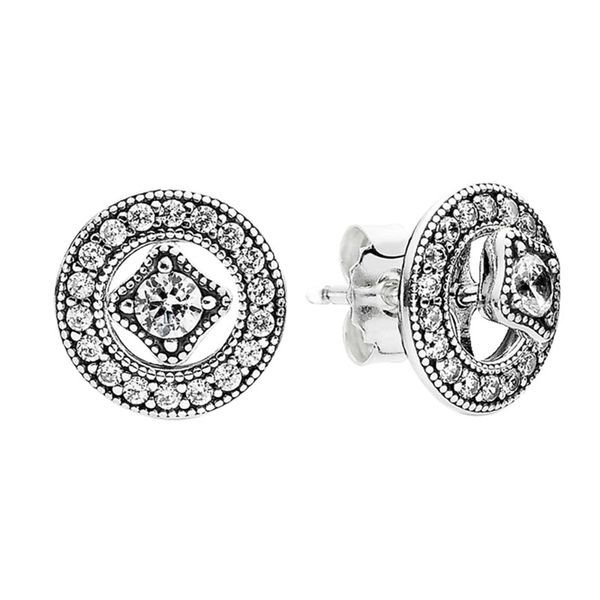 authentic sterling silver vintage circle stud earrings wedding jewelry for women girls with original box set for pandora cz diamond engageme, Golden;silver
authentic sterling silver vintage circle stud earrings wedding jewelry for women girls with original box set for pandora cz diamond engageme, Golden;silver