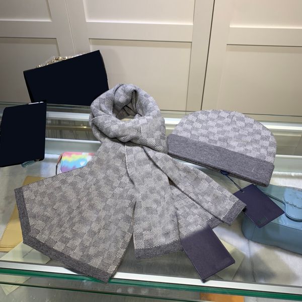 winter fashion luxury hats scaves sets designer hat and scarf set for woman men knitted schal beanie cashmere letter embroidery beanies scar, Blue;gray
winter fashion luxury hats scaves sets designer hat and scarf set for woman men knitted schal beanie cashmere letter embroidery beanies scar, Blue;gray