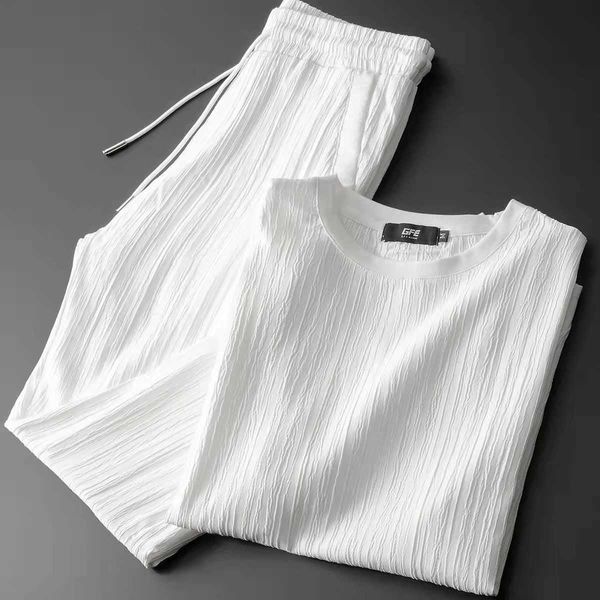 men's tracksuits men new summer tshirt pants two pieces set thin casual sports suit male fashion sweatpants g221010, Gray
men's tracksuits men new summer tshirt pants two pieces set thin casual sports suit male fashion sweatpants g221010, Gray