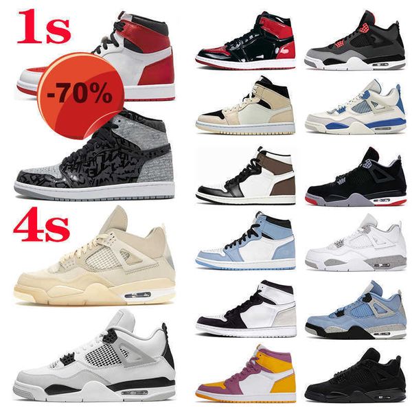 military black 4 4s mens basketball shoes 1 1s high og bordeaux twist dark mocha patent bred unc fire red sail white oreo shadow men women
military black 4 4s mens basketball shoes 1 1s high og bordeaux twist dark mocha patent bred unc fire red sail white oreo shadow men women