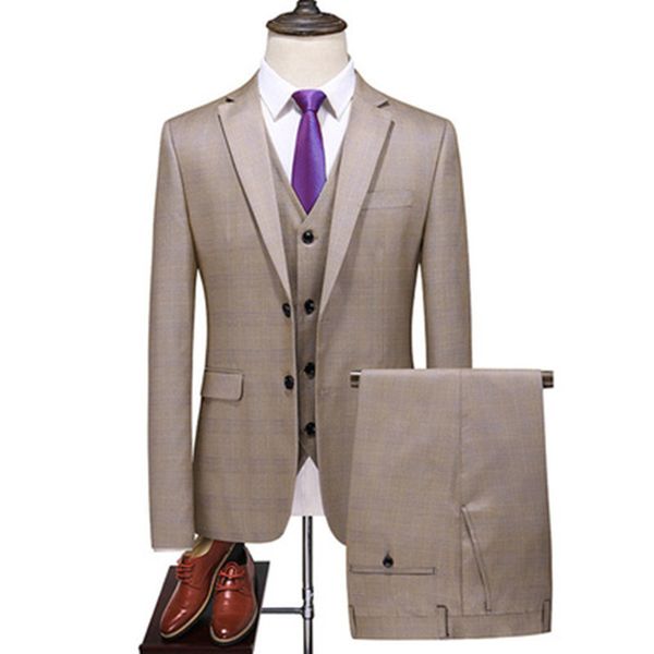 men's suits blazers jacketsvestpants men slim fit suits customized man business casual blazers one buckle professional formal wear tuxe, White;black
men's suits blazers jacketsvestpants men slim fit suits customized man business casual blazers one buckle professional formal wear tuxe, White;black