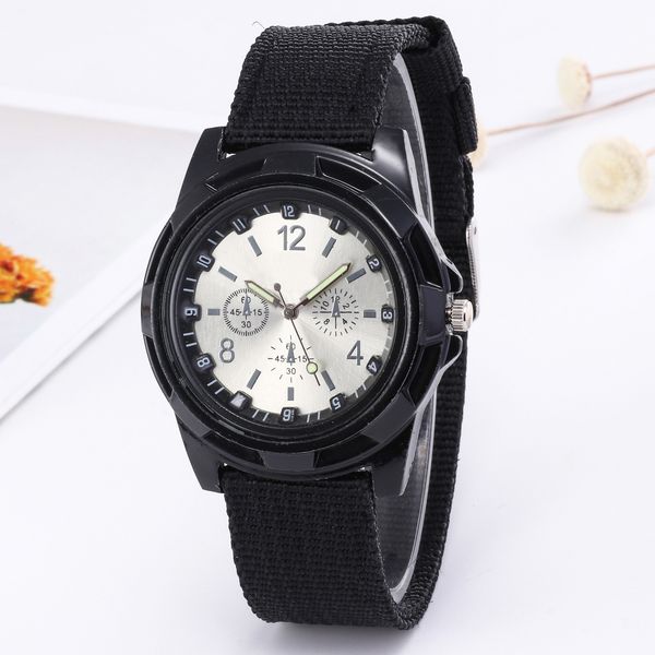 classic dwaterproof waterproof men quartz watch army soldier military canvas strap fabric analogue watches sports wristwatches orologi di lu, Slivery;brown
classic dwaterproof waterproof men quartz watch army soldier military canvas strap fabric analogue watches sports wristwatches orologi di lu, Slivery;brown