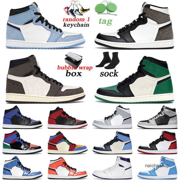 with original box men women jumpman 1 pine green basketball shoes 1s university blue dark mocha hyper royal outdoor mens trainer jordon jord, Black
with original box men women jumpman 1 pine green basketball shoes 1s university blue dark mocha hyper royal outdoor mens trainer jordon jord, Black