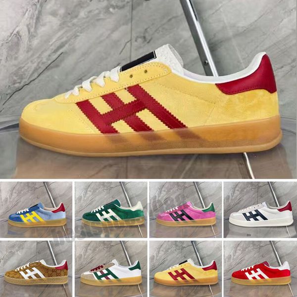 men women casual shoes gazelle designer sneakers blue silk green velvet white suede beige ebony canvas shoe trainers size 36-44, Black
men women casual shoes gazelle designer sneakers blue silk green velvet white suede beige ebony canvas shoe trainers size 36-44, Black