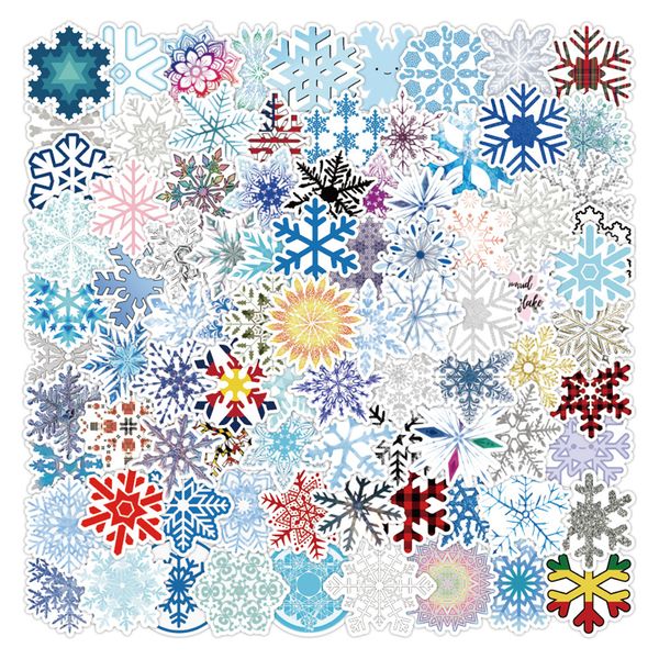 100pcs snowflake stickers winter snow decals waterproof vinyl skateboard sticker laptop
100pcs snowflake stickers winter snow decals waterproof vinyl skateboard sticker laptop