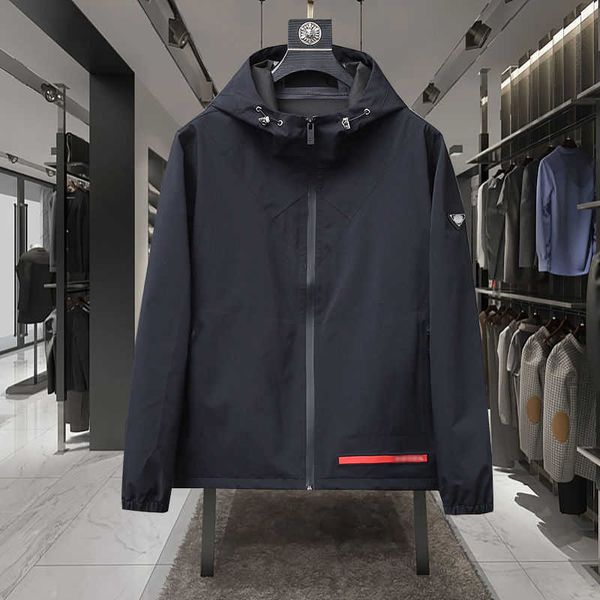 pra jacket designer coat men's autumn new style long sleeve zippered cardigan casual thin hooded coat, Black;brown
pra jacket designer coat men's autumn new style long sleeve zippered cardigan casual thin hooded coat, Black;brown