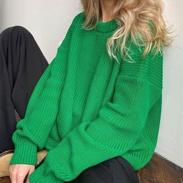 womens sweaters women green knitted sweater pullover autumn winter oversized oneck long sleeve sweaters female casual solid warm jumper 221, White;black
womens sweaters women green knitted sweater pullover autumn winter oversized oneck long sleeve sweaters female casual solid warm jumper 221, White;black