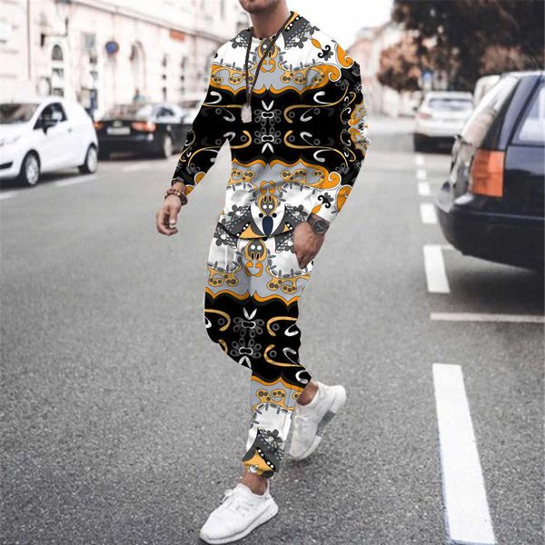 men's tracksuits tracksuit stylish casual outfit 2 piece long sleeve t-shirt trousers set oversized streetwear suit outdoor daily cloth, Gray
men's tracksuits tracksuit stylish casual outfit 2 piece long sleeve t-shirt trousers set oversized streetwear suit outdoor daily cloth, Gray