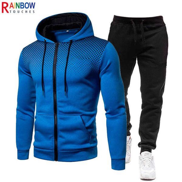 men's tracksuits rainbowtouches new autumn sweater suit men pants casual running sports 2 piece superior quality g221007, Gray
men's tracksuits rainbowtouches new autumn sweater suit men pants casual running sports 2 piece superior quality g221007, Gray