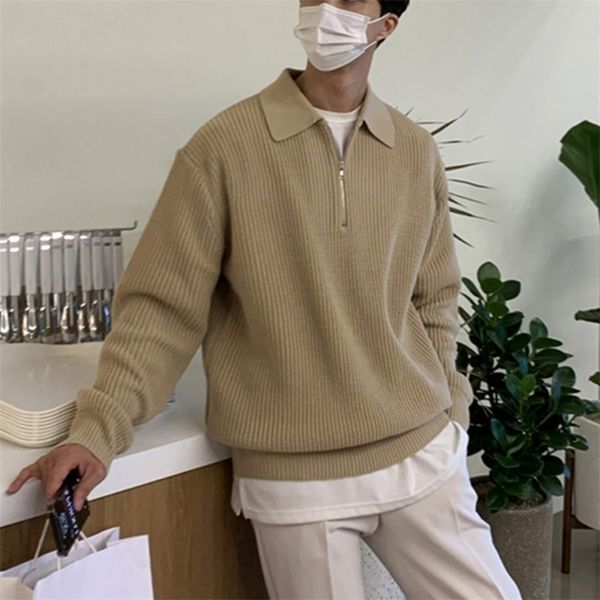 men's sweaters korean fashion men chic luxury pullover mens autumn winter vintage loose long sleeve kintted sweater streetwear 221008, White;black
men's sweaters korean fashion men chic luxury pullover mens autumn winter vintage loose long sleeve kintted sweater streetwear 221008, White;black