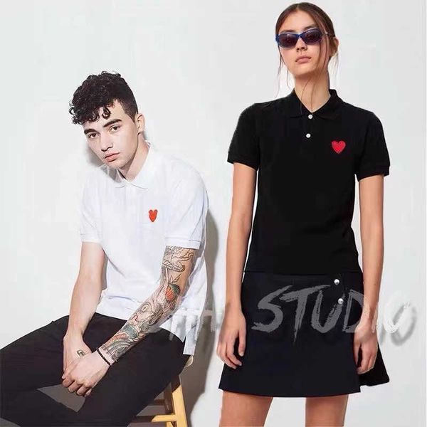 men's polos play embroidered shirts fashion italian women designers jogging clothing short sleeves brand summer tees, White;black
men's polos play embroidered shirts fashion italian women designers jogging clothing short sleeves brand summer tees, White;black