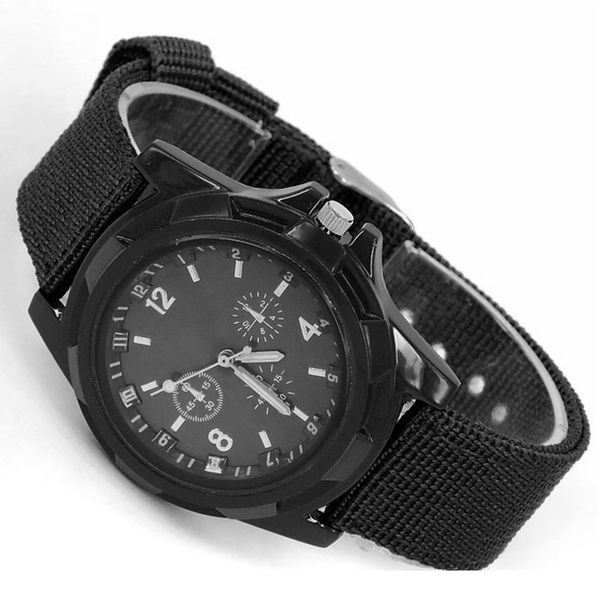 classic dwaterproof waterproof men quartz watches army soldier military canvas strap fabric analogue watch sports wristwatches montres de lu, Slivery;brown
classic dwaterproof waterproof men quartz watches army soldier military canvas strap fabric analogue watch sports wristwatches montres de lu, Slivery;brown