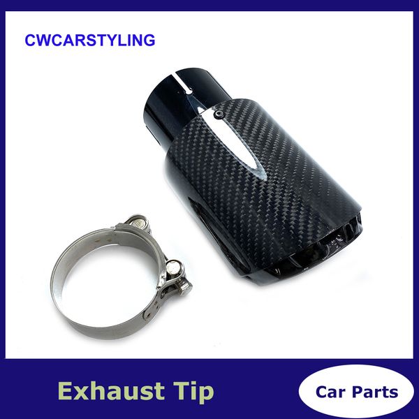 3 layer twill glossy carbon car mufflers tip universal black stainless exhaust pipe muffler nozzle decoration for autos
3 layer twill glossy carbon car mufflers tip universal black stainless exhaust pipe muffler nozzle decoration for autos