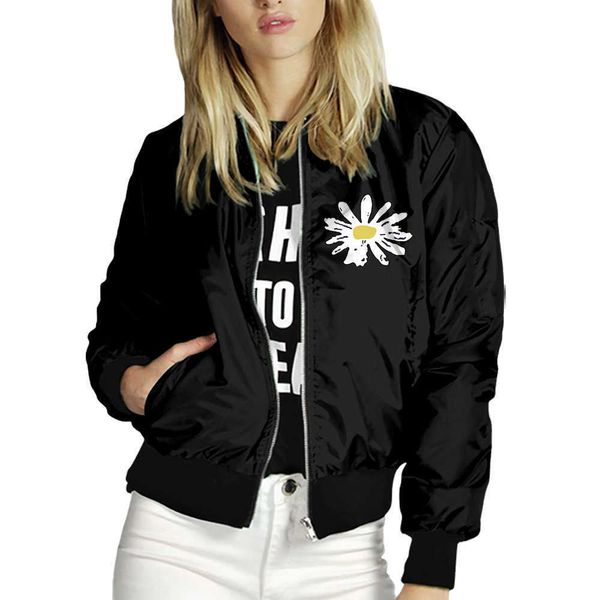 women's jackets 2021 spring autumn women floral print jackets casual zipper bomber jacket long sleeve coat female fashion classic slim, Black;brown
women's jackets 2021 spring autumn women floral print jackets casual zipper bomber jacket long sleeve coat female fashion classic slim, Black;brown