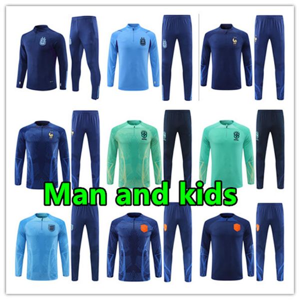 2022/2023 soccer tracksuits sets 22 23 national team algeria brazils italia italys soccer set training sui tracksuit world cup survetement f, Black
2022/2023 soccer tracksuits sets 22 23 national team algeria brazils italia italys soccer set training sui tracksuit world cup survetement f, Black