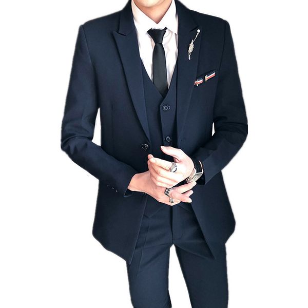 men's suits blazers men's three pieces suit sets autumn winter business dress wedding dress blazers jacket coat pants trousers ves, White;black
men's suits blazers men's three pieces suit sets autumn winter business dress wedding dress blazers jacket coat pants trousers ves, White;black