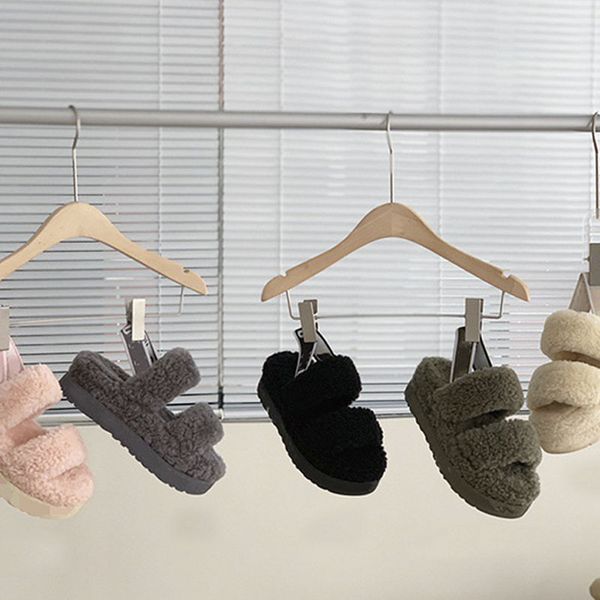2022 designer women bedroom home wool slides slippers luxury fur fluffy furry warm letters sandals lady autumn winter fashion platform flip, Black
2022 designer women bedroom home wool slides slippers luxury fur fluffy furry warm letters sandals lady autumn winter fashion platform flip, Black