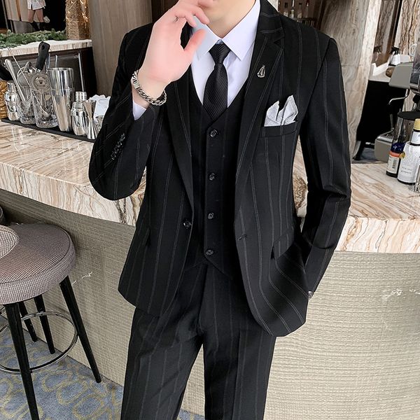 men's suits blazers men's casual metal buttons solid color business wedding suit 3 pcs suit set blazers jacket coat pants vest wai, White;black
men's suits blazers men's casual metal buttons solid color business wedding suit 3 pcs suit set blazers jacket coat pants vest wai, White;black