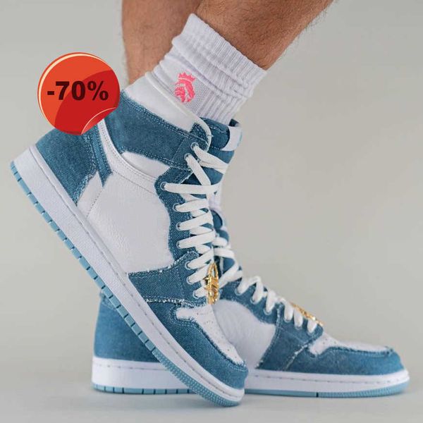 1s 1 high og denim mens basketball shoes white worn blue metallic gold women men trainers sports sneakers 36-47 dm9036-104
1s 1 high og denim mens basketball shoes white worn blue metallic gold women men trainers sports sneakers 36-47 dm9036-104