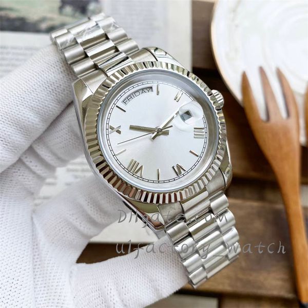 men's automatic mechanical watch 40mm 904l all stainless steel strap sapphire waterproof luminous double calendar wristwatch montre de, Slivery;brown
men's automatic mechanical watch 40mm 904l all stainless steel strap sapphire waterproof luminous double calendar wristwatch montre de, Slivery;brown