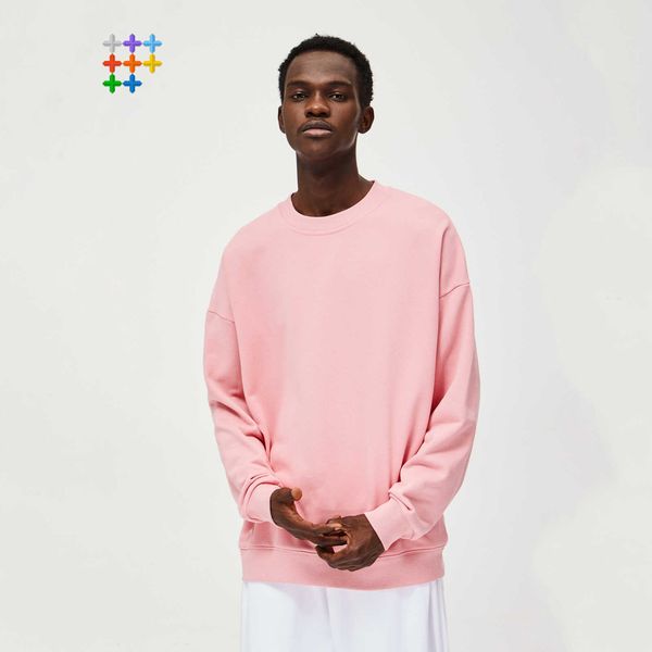 men's hoodies sweatshirts tion plain oversized french terry fabric crew neck pullovers plus size g221008, Black
men's hoodies sweatshirts tion plain oversized french terry fabric crew neck pullovers plus size g221008, Black