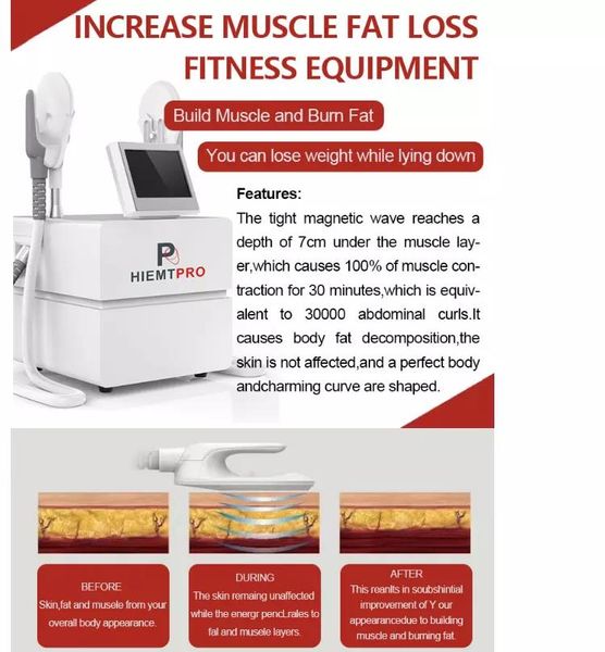 ems muscle body shaping slimming machine 2 handles slim emslim muscle stimulator electromagnetic sculpting instrument
ems muscle body shaping slimming machine 2 handles slim emslim muscle stimulator electromagnetic sculpting instrument