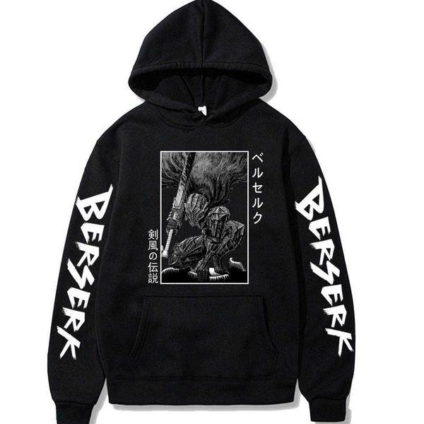 men's hoodies sweatshirts funny japan anime berserk guts hoodie men manga streetwear pullover homme g221008, Black
men's hoodies sweatshirts funny japan anime berserk guts hoodie men manga streetwear pullover homme g221008, Black