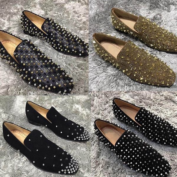 elegant designer wedding party dress shoes spikes red-bottoms loafers mens shiny mocassin business casual oxford reds soles, Black
elegant designer wedding party dress shoes spikes red-bottoms loafers mens shiny mocassin business casual oxford reds soles, Black