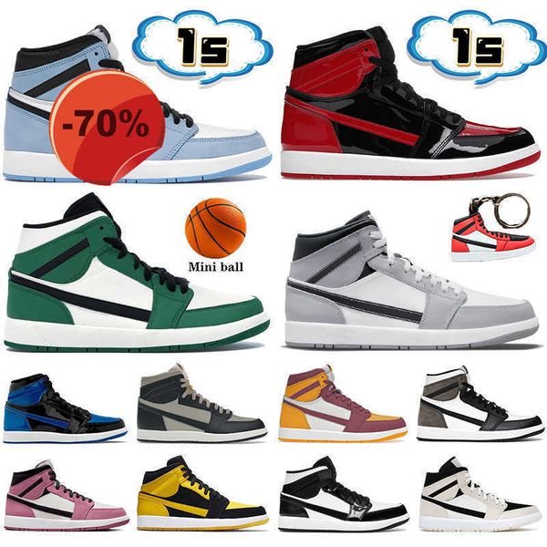 2022 1 1s basketball shoes high mid university blue bred royal patent black white light smoke grey 2.0 dark mocha barely orange pine
2022 1 1s basketball shoes high mid university blue bred royal patent black white light smoke grey 2.0 dark mocha barely orange pine