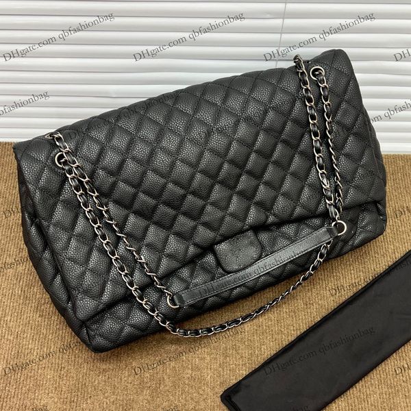 womens classic maxi caviar quilted shoulder bags cowhide black with silver hardware matelasse chain large capacity designer crossbody handba
womens classic maxi caviar quilted shoulder bags cowhide black with silver hardware matelasse chain large capacity designer crossbody handba