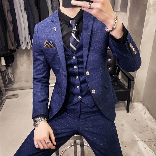 men's suits blazers 6xl 7xl jacketvestpants men groom wedding dress highend 3 pieces male fashion tuxedo business suits casual blazers, White;black
men's suits blazers 6xl 7xl jacketvestpants men groom wedding dress highend 3 pieces male fashion tuxedo business suits casual blazers, White;black